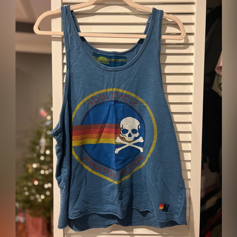 Aviator Nation X SoulCycle Tank Top